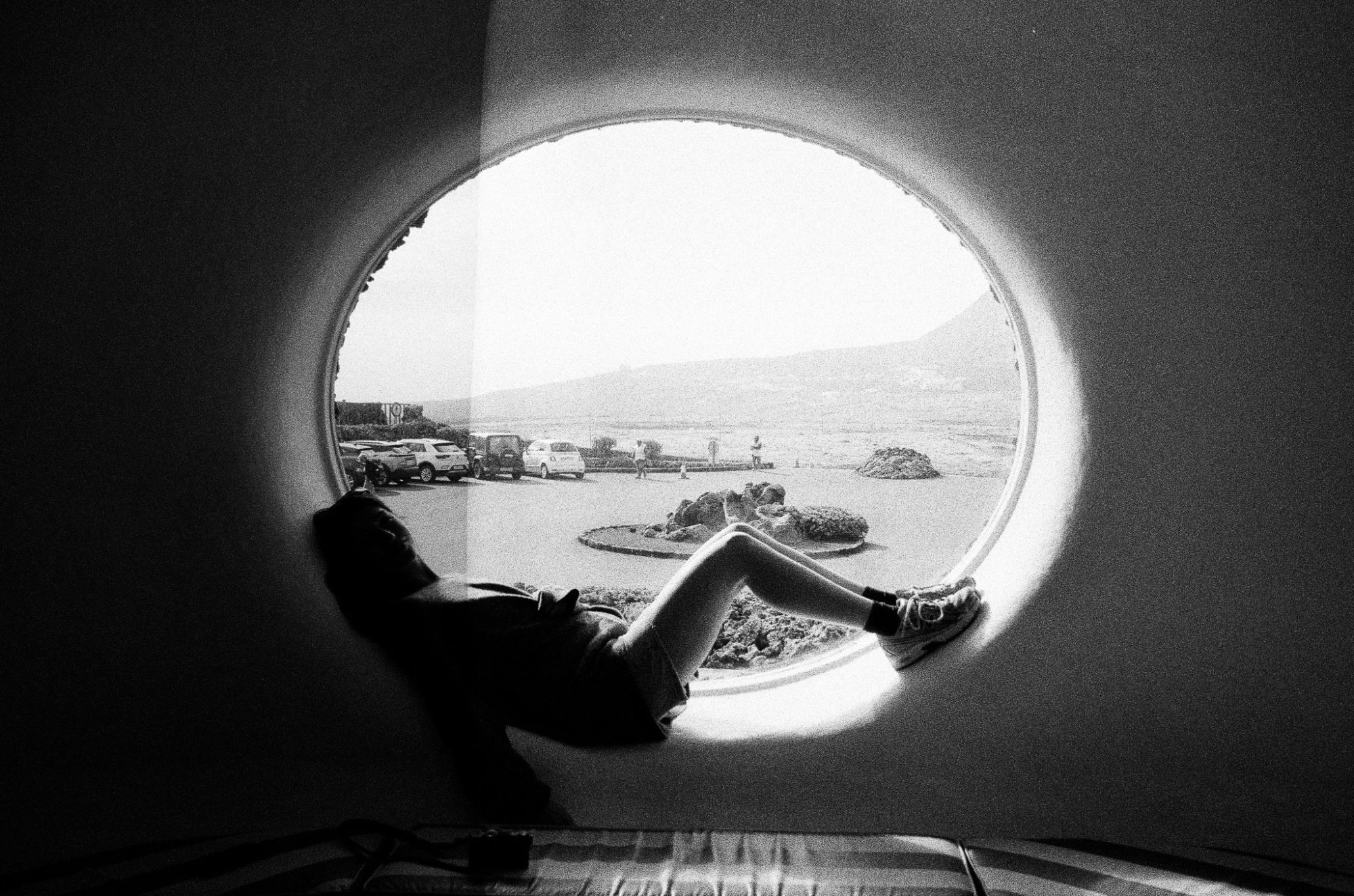 Through the round window
